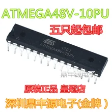 10 шт./лот ATMEGA48V-10PU 8 4K DIP-28