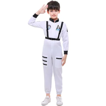 

Halloween costume for kids boys astronaut costume children Cosplay Jumpsuit Masquerade Carnival Party clothes dance child