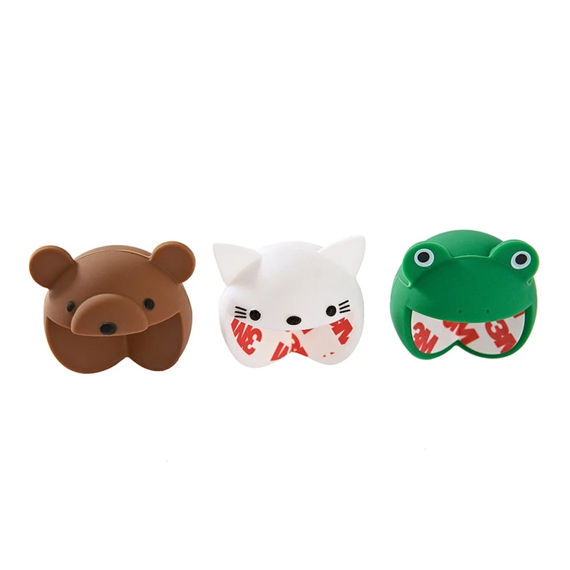 Kids Safety Protective Table Corner Cartoon Animal Shape Silicone Baby Anti-collision Angle Soft Cute Cover Thickening Corner