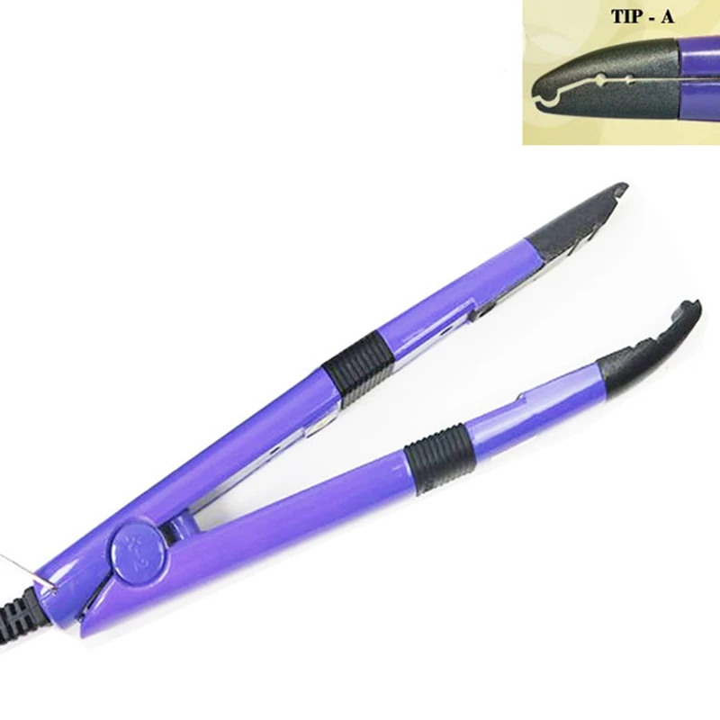Инструмент для наращивания волос ABVP, инструмент для наращивания волос, железный соединитель, кератиновые инструменты для склеивания, Регулируемый температурный терморазъем