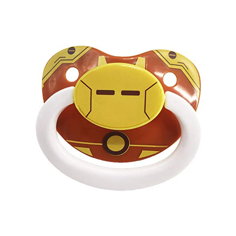 

TEN@NIGHT Christmas ABDL Adult Baby Pacifier Dummy Silicone Nipple DDLG Daddy Girls Dom Cute Printing Animal Large Size Pacifier