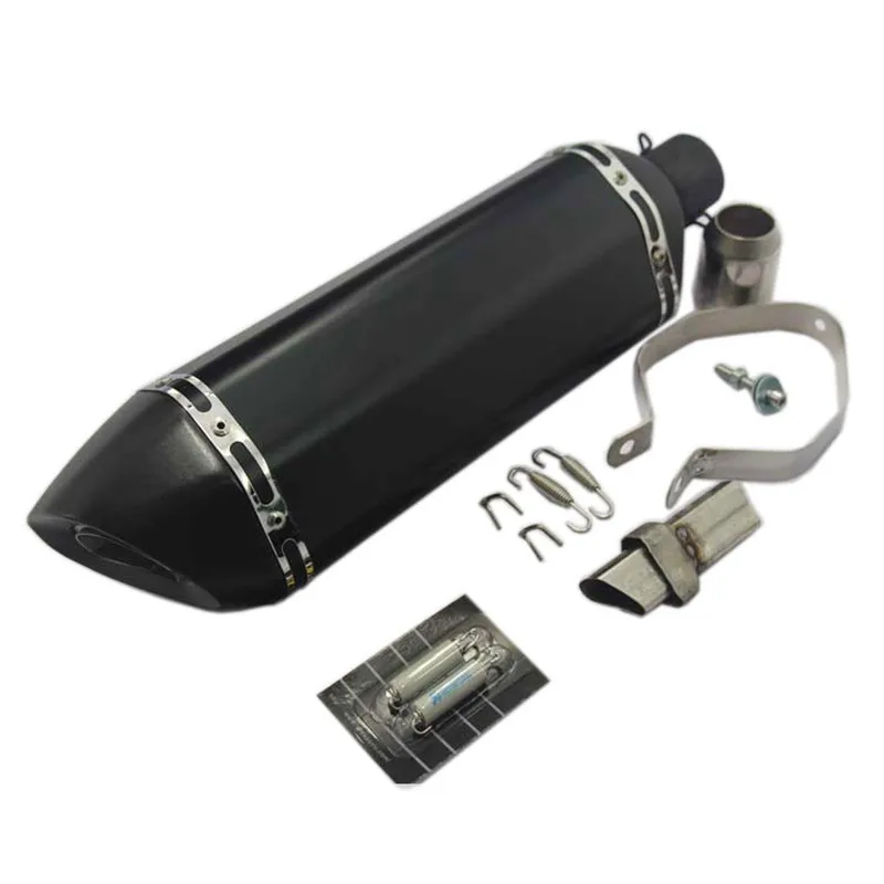 485 мм модифицированный Akrapovic moto rcycle глушитель выхлопной трубы escape moto глушитель для Z750 Z800 Z1000 TMAX530 mt07 mt09 KTM ATV