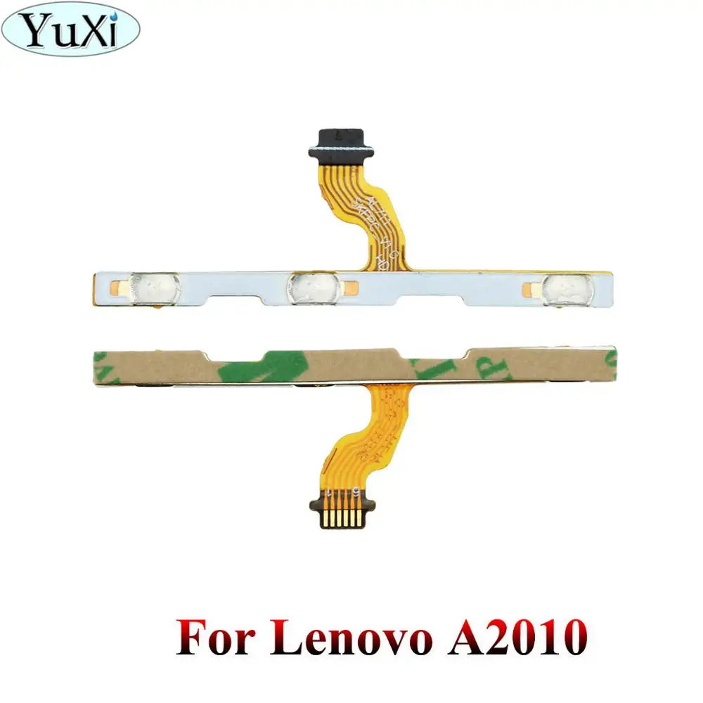 Юйси для lenovo A2010 A2020 A536 A5000 A6000 A606 K900 A7000 K3 K4 K5 note кнопка включения и выключения звука гибкий кабель - Цвет: A2010