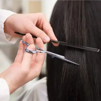 

Professional Hairdressing Scissors Kit Hair Cutting Cutter Hair Comb comb Scissors Scissors Tail Cape Hair Hair J2Z5