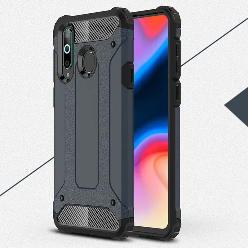 Navy 10 шт. чехол для Samsung A9 Star Pro Lite A8S A8 плюс A6S A6 плюс A750 A320 A520 A720 A310 A510 A710 сверхпрочный защитный чехол - Color: Navy