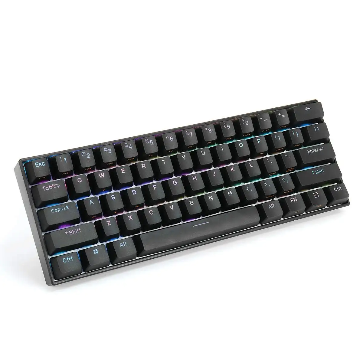 60% NKRO bluetooth 5,0 type-C RGB Gateron Cherry MX Outmu Switch механическая клавиатура PBT Double Shot Keycap игровая клавиатура
