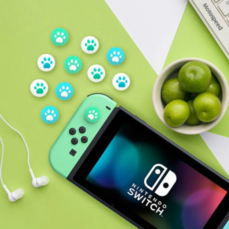NS Switch PawPaw Joy Stick Grip Caps - 1 - Kawaii Mix