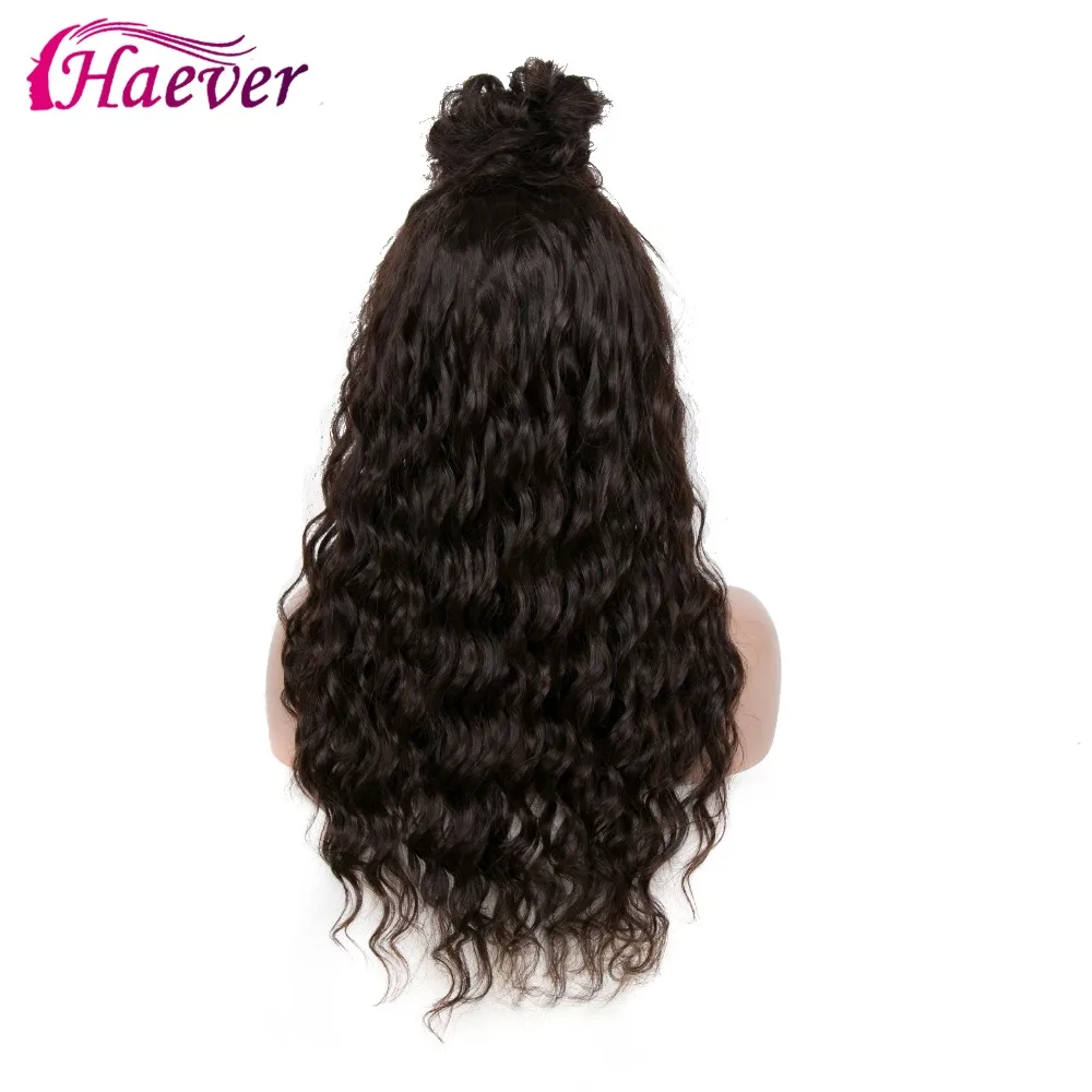 Haever 13x4 водная волна человеческих волос Синтетические волосы на кружеве парики человеческие волосы парик женщина 180 с волосами младенца волосы перуанский волос парик предварительно вырезанные 150% Волосы remy парик
