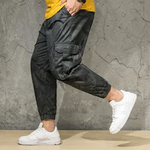 Мужские камуфляжные брюки больших размеров