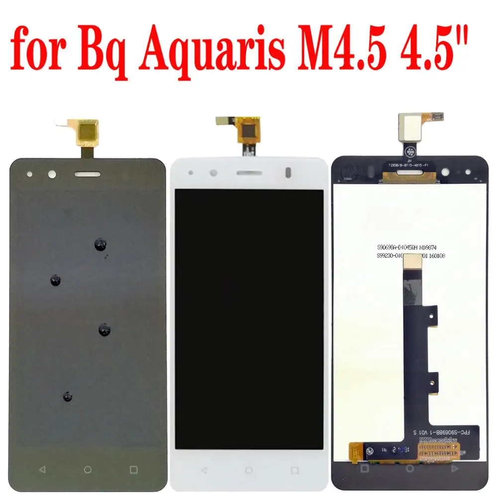 

100% Original New 4.5" for Bq Aquaris M4.5 LCD Display Touch Screen Digitizer