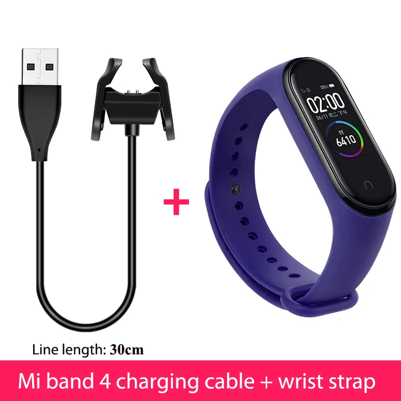 Для Xiaomi mi Band 4 usb зарядный кабель запасной переходник для зарядного устройства кабельный зажим mi Band 4 3 2 Аксессуары - Цвет: 3451