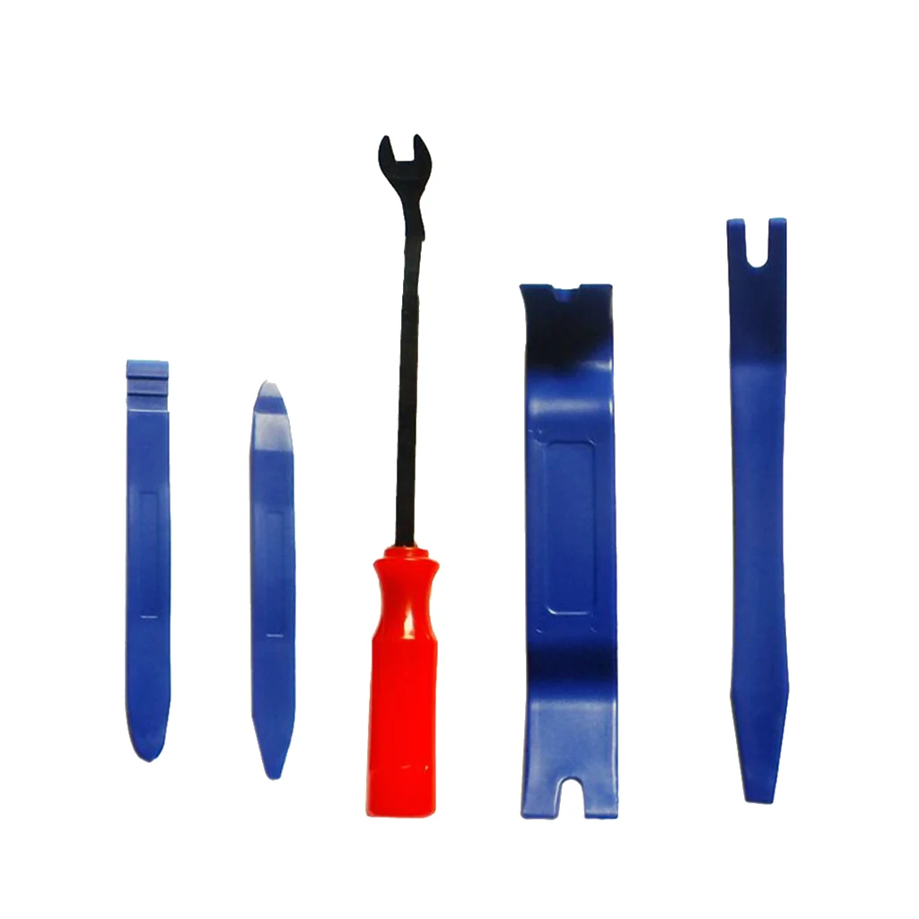 5Piece Auto Car Audio Door Dash Tirm Panel Install Removal Pry Tools Bag