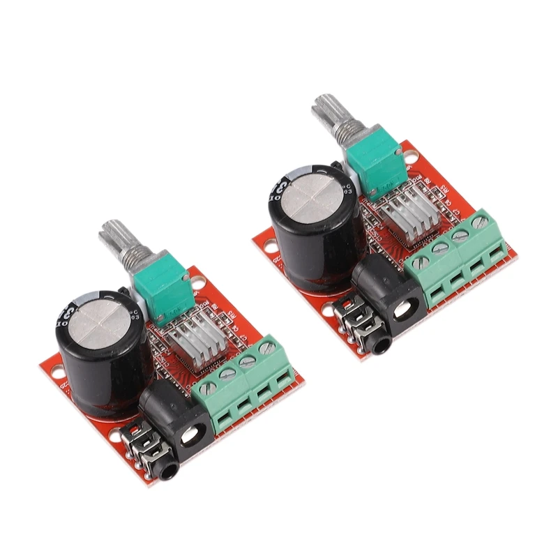 JABS 12 В мини Hi-Fi PAM8610 аудио стерео усилитель доска 2X10 Вт двухканальный D Класс модуль