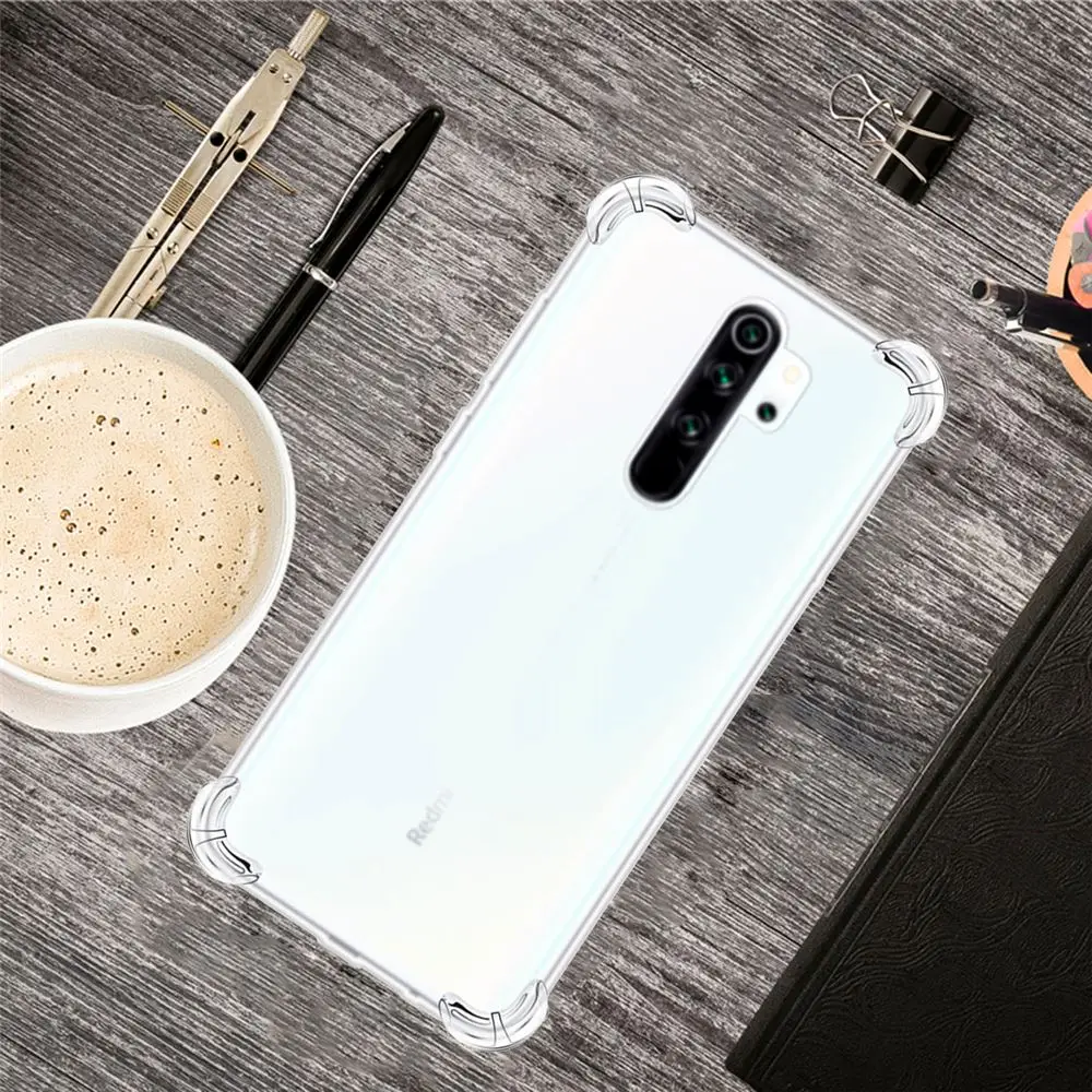 Для Xiao mi Red 6 Note 8 7 K20 Pro 7A CC9e CC9 9SE чехол для задней панели ультратонкий прозрачный