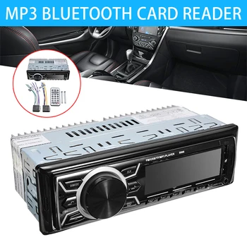 

1pc 12V bluetooth MP3 Player Wireless Receiver Mp3 Decoder Board Car FM Radio Module TF USB 3.5mm AUX Audio Adapter Player