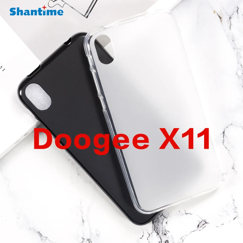 Силиконовый защитный чехол Для Doogee X11 мягкий из ТПУ X11|Бамперы| |