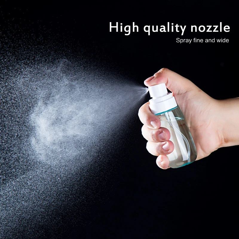 30ml 60ml Spray Bottle Ravel Makeup And Skin Care Refillable Bottle Transparent Plastic Perfume Spray Bottle Kitchen Storage