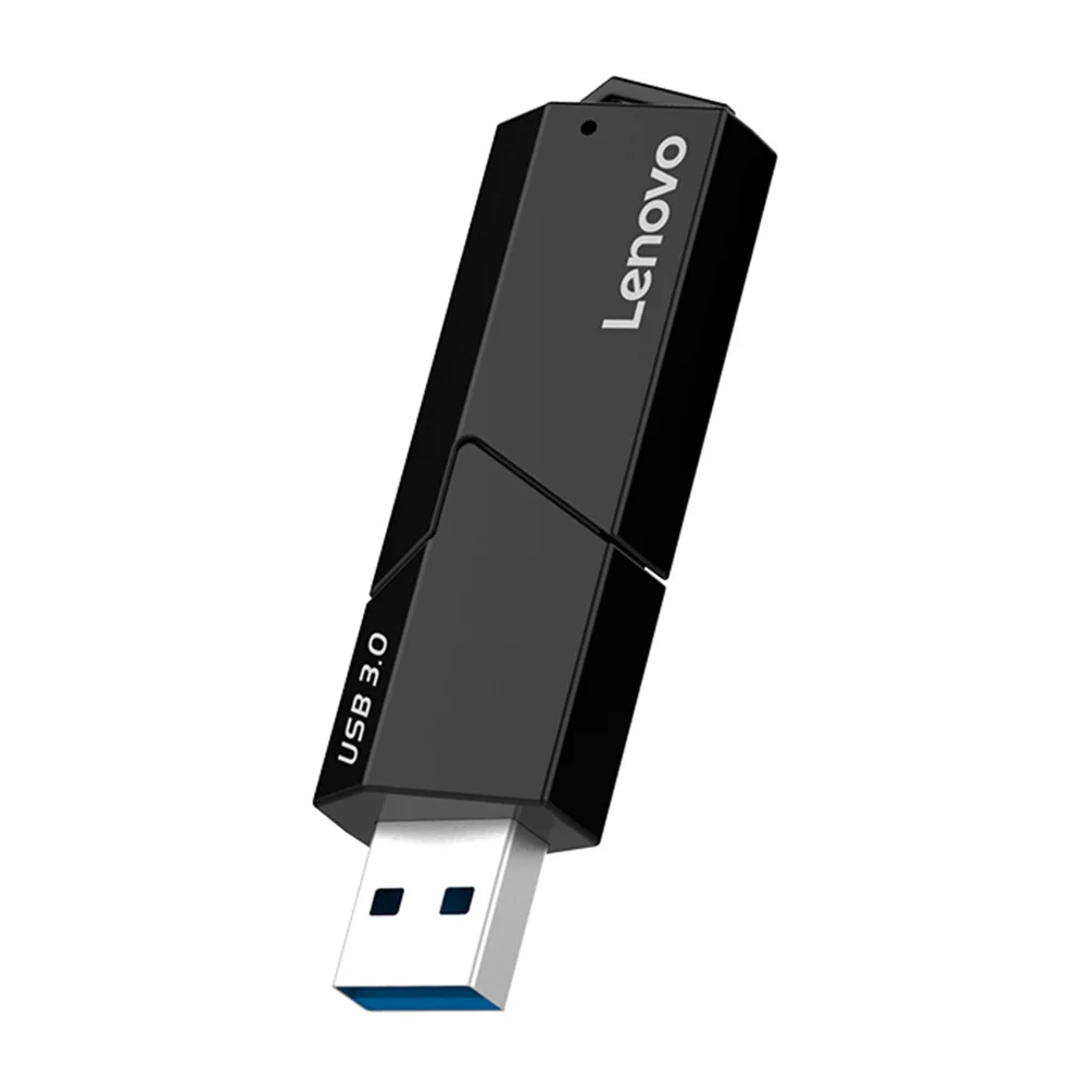 Lenovo D204 5gbps Usb 3.0 Card Reader 2 In 1 Sd Tf Memory Cards Adapter