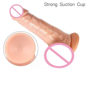 Big Dildos For Women Masturbation Skin Feeling Realistic Penis Sex Toys G-spot Stimulus Anal Plugs Adult Dildo Soft Dick 18+ 4