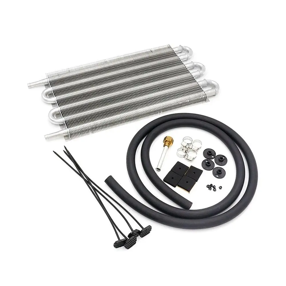 Car Modified Car Aluminum Alloy Air Conditioning Tube Belt Condenser Car Condenser Ideal Tool Easy to Install