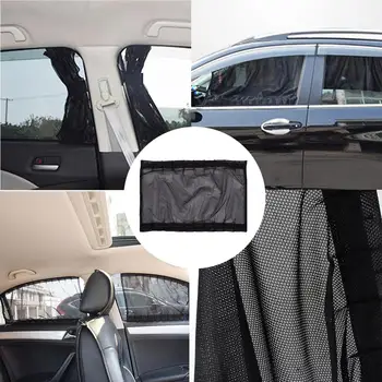 

UV Protection Shield Pair Visor Mesh Solar Mosquito High-Quality Anti-Ultraviolet Cloth Polyester Mesh Dust Car Sunshade Curtain