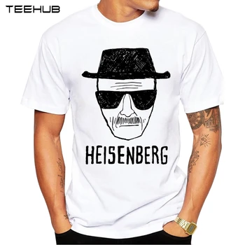 

Fashion Heisenberg Printed t Shirt Short Sleeve O-Neck Tops Funny Animal Tee New Arrivals Breaking Bad Men T-Shirt