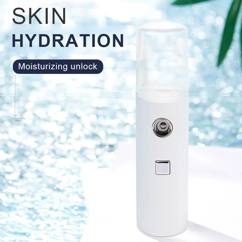 

Portable Nano Mist Sprayer Facial Body Nebulizer Steamer Moisturizing and Skin Care Mini 30ml Face Spray Beauty Instruments