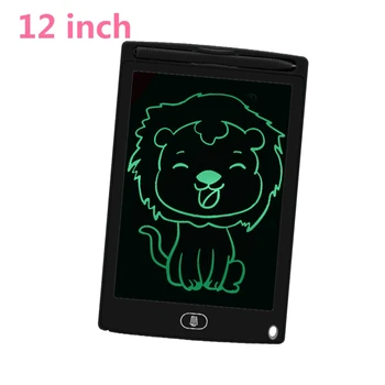 

TISHRIC 12'' Writing Tablet for Kids Graphics Tablet with Stylus Drawing Board/Pad Electronic Blackboard Kids Toy Christmas Gift