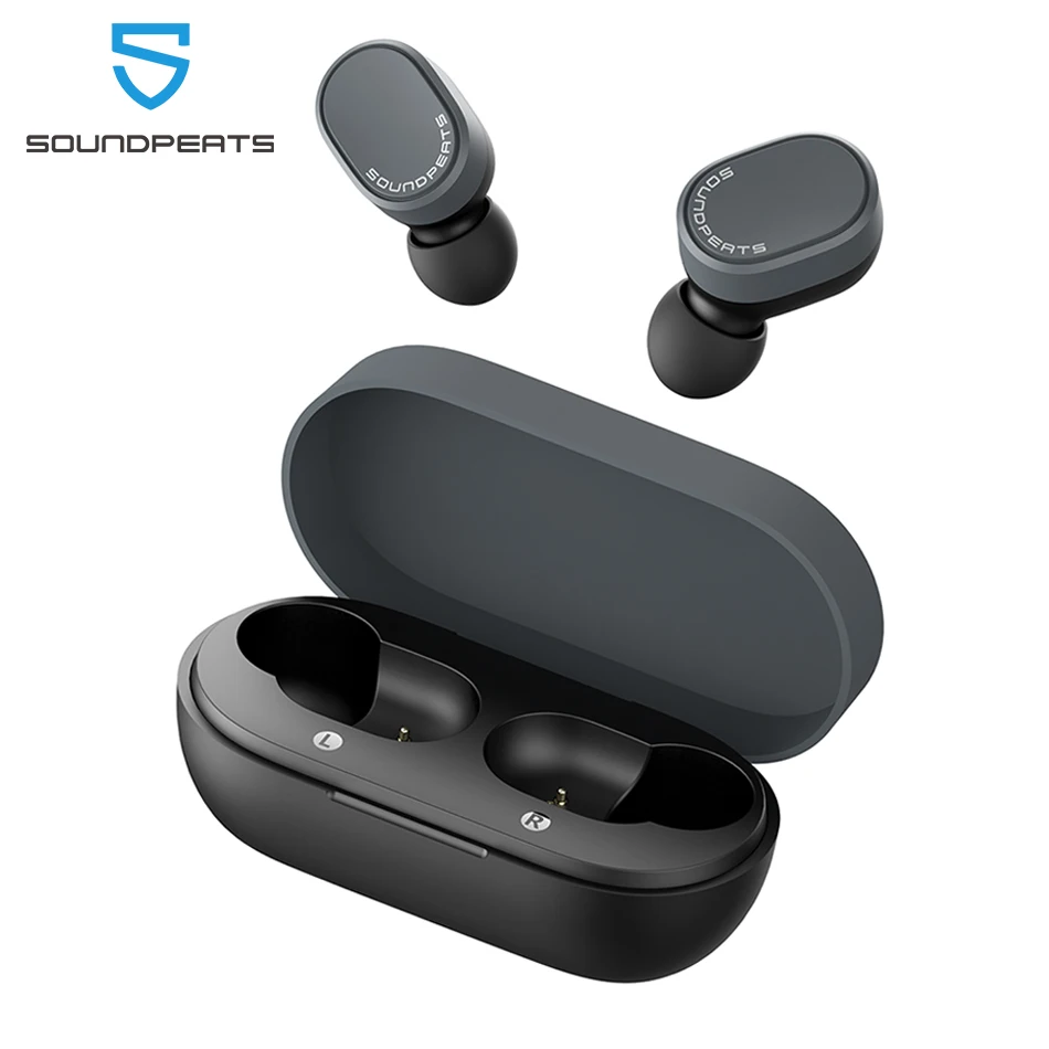 SoundPEATS Bluetooth 5 0 True Беспроводной AptX кодек сенсорный объем Управление наушники