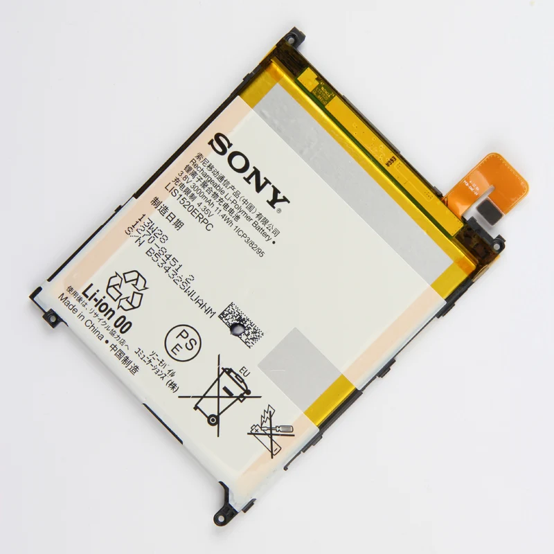 Original Sony LIS1520ERPC Battery For Sony Xperia Z Ultra XL39 XL39H C6802  C6806 C6833 3000mAh|Mobile Phone Batteries| - AliExpress