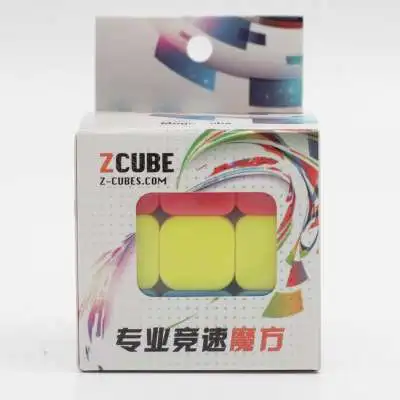 Z cube сэндвич 3x3x3, волшебный cube Stickerless Скорость игрушки-пазлы подарки для детей Карамельный цвет Cubo Magico сэндвич тетрис cube
