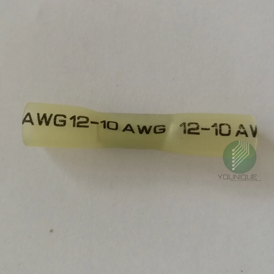 

Heat Shrink Butt Connectors Terminals Insulated Waterproof Marine Automotive Copper Wire Electrical 12-10 AWG