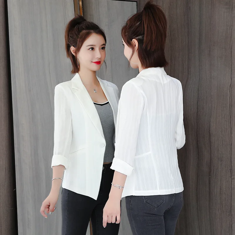 

Photo Shoot Small Suit Business Coat Autumn And Winter Korean-style Students Slim Fit Slimming Casual WOMEN'S Dress