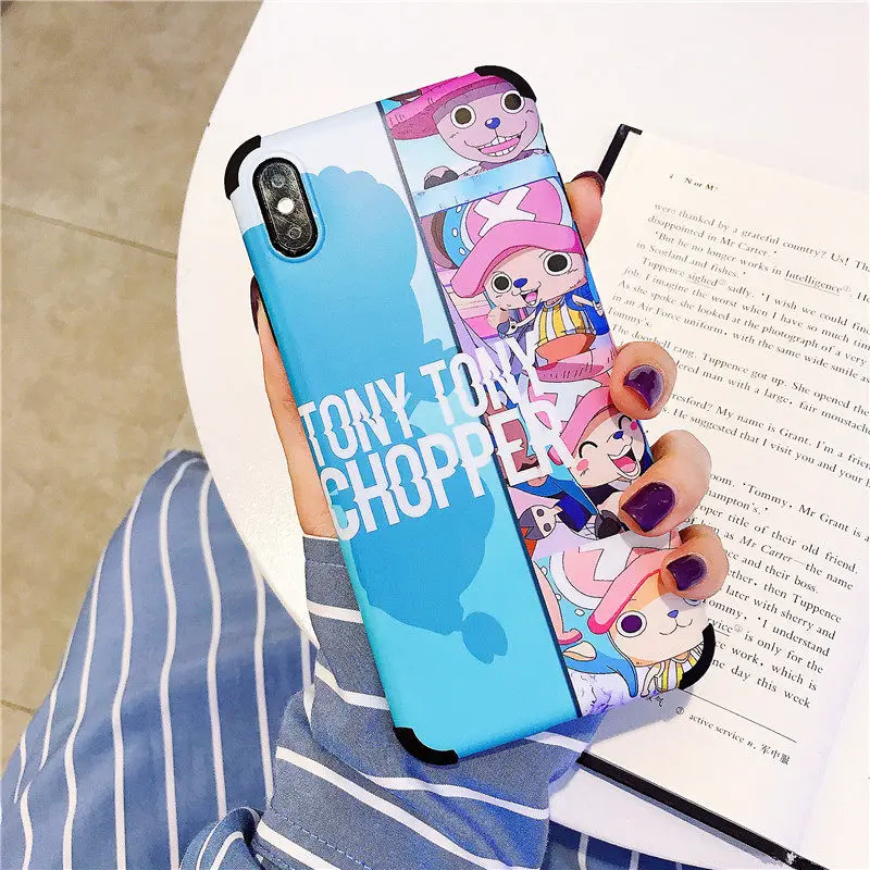 Monkey D Luffy чехол для iPhone 6 6s 7 8 plus X XR XS Max чехлы для телефонов новые классные Японские Аниме одна деталь Мягкий ТПУ задняя крышка Coque - Цвет: 3