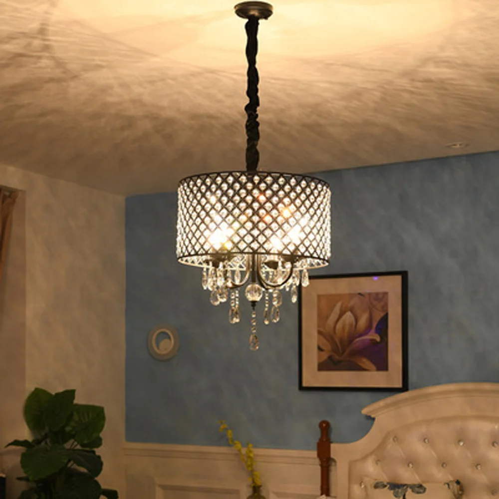 

crystal ceiling chandelier led Luxury indoor lighting home decoration for Living Room Bedroom Restaurant