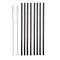 8Pcs Black A