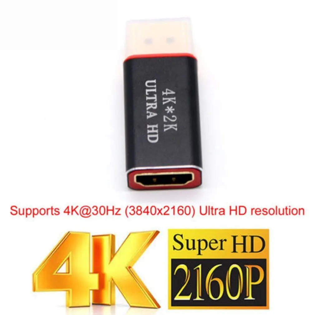 Порт дисплея к HDMI адаптер Стандартный DP штекер к HDMI Женский конвертер Кабель Sup порт s 4K* 2K Для iMac и MacBook