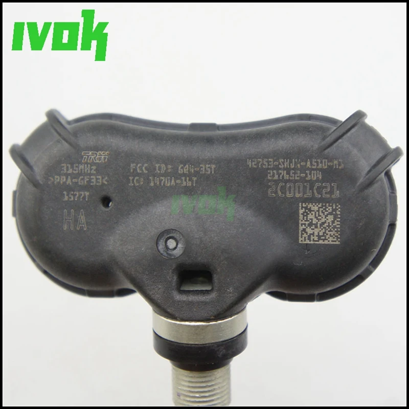 TRW система контроля давления в шинах для Honda 42753-SHJX-A510-M1 217652-104 315 МГц