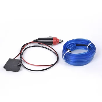 

4m BLUE LED Wire Light Dash Trim Mounting Strip Light Car Interior Lighting