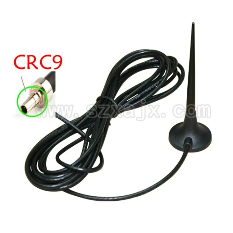 

3G conical sucker antenna 3.5dbi crc9 interface 3M cable