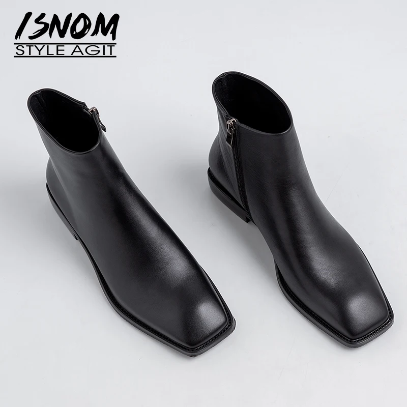 womens ankle boots low heel