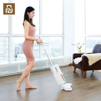 شراءYoupin SWDK تحلق الكلب المنزلية اللاسلكية يده الطابق الأنظف مكنسة كهربائية التنظيف الذاتي الكهربائية الطابق ماكينة تنظيف