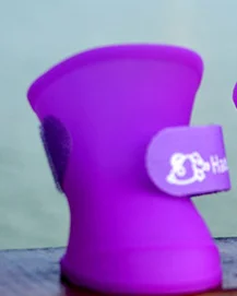 Purple Обувь для домашних собак и котов; непромокаемая обувь; резиновые сапоги для домашних животных; переносная Нескользящая Водонепроницаемая Обувь для собак и кошек; товары для домашних животных; размеры s/m/l/XL/XXL - Цвет: Purple