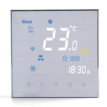 Wifi Sprach Intelligente Temperatur Controller Zimmer Thermostat Digitale Programmierbare Controller für Luft Conditione Vier Rohr