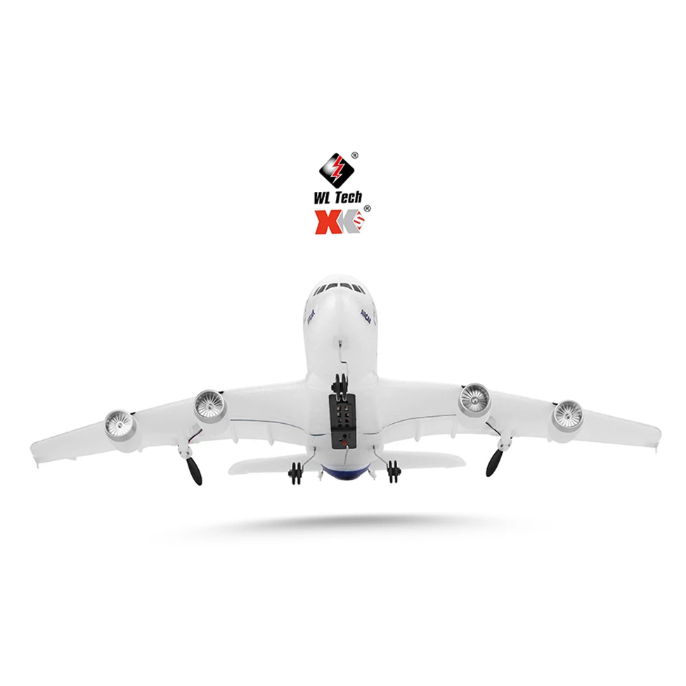 Wltoys XK A120 Airbus A380 модель самолета с дистанционным управлением 2,4G 3CH EPP RC самолет с фиксированным крылом RTF RC размах крыльев игрушка