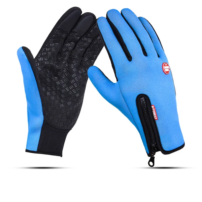 Heated Ski Gloves Men Winter Warm Skiing Gloves Waterproof Touch Screen Snow Glove Windproof Skiing Snowboarding Unisex Narty