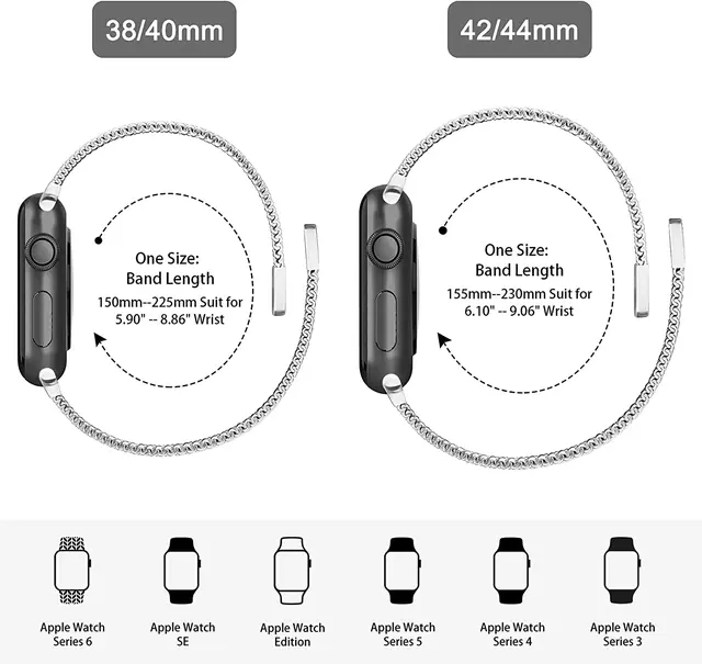 HOT Wrist Apple Watch 44mm Band Size Strap For Apple Watch