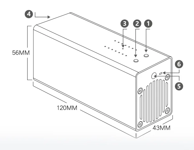 ISDT FD-100 80W 6A умное управление разрядник для 2 S-8 S Lipo батареи