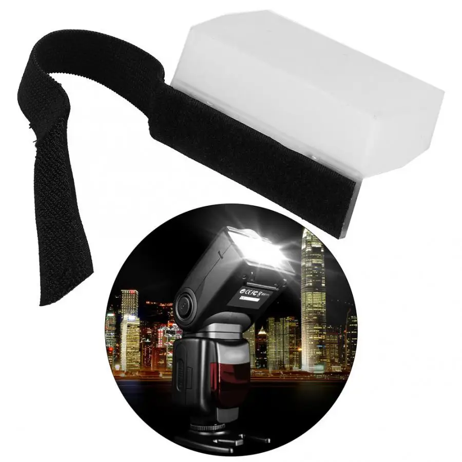 Качественный портативный пластиковый универсальный фонарик софтбокс Speedlite для камеры Canon пластиковый софтбокс