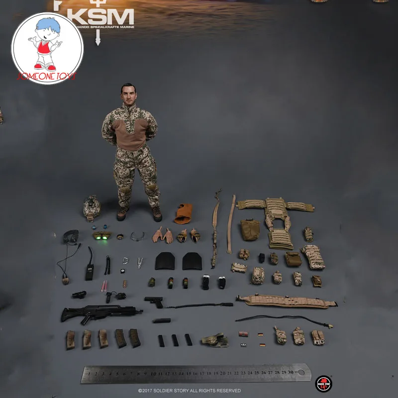 Soldier Story SS104 1/6 Германия Spezialisierte Einsatzkrafte Der Sea KSM VBSS Soldier фигурка героя коллекции